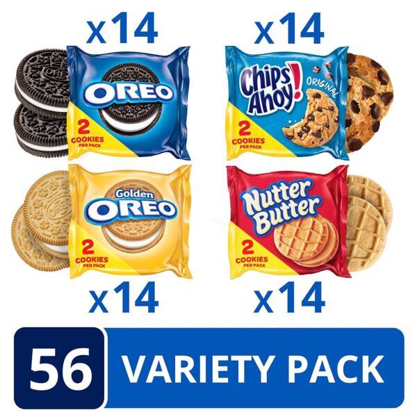 Oreo / Chips Ahoy 2 Pk Cookies
