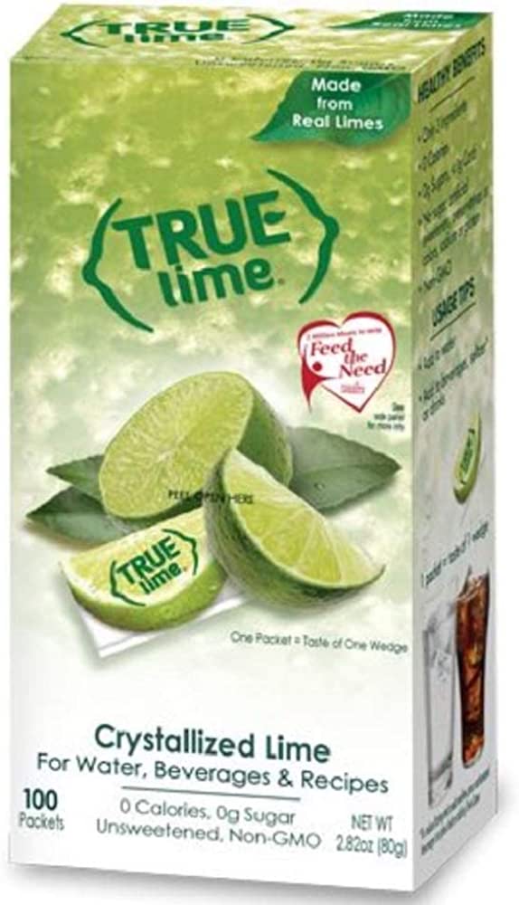 True Lime Packets Cold Drink Mixes