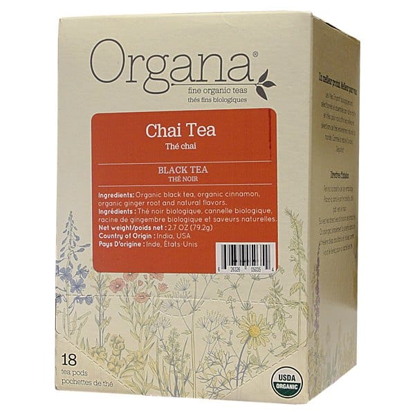 Organa Chai Tea Pods