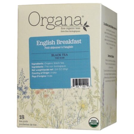 Organa English Breakfast Tea Pods