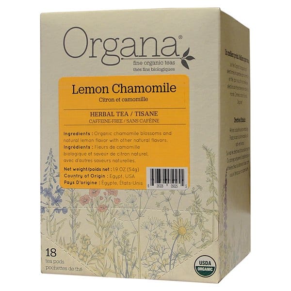 Organa Lemon Chamomile Tea Pods